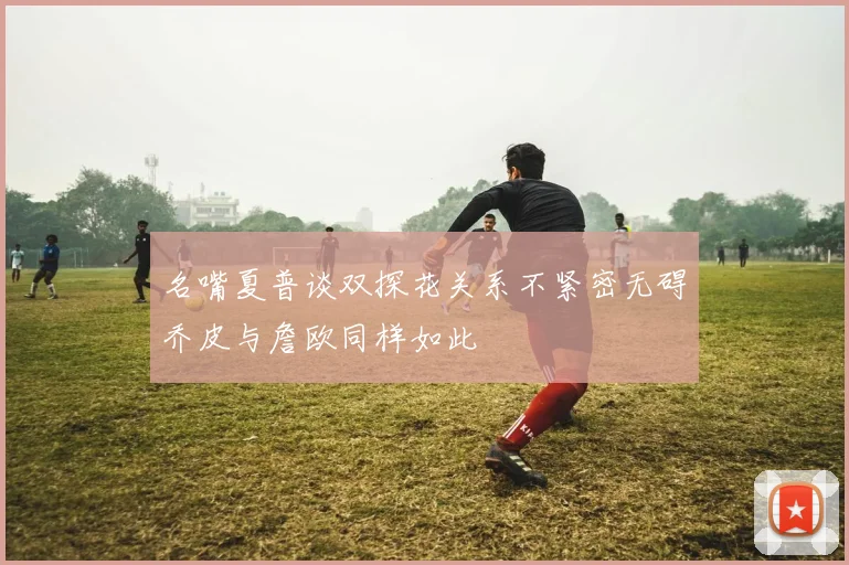 名嘴夏普谈双探花关系不紧密无碍乔皮与詹欧同样如此